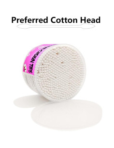 Hisopos de Algodón Doble Punta SUIZWMOU 500 Unidades 2