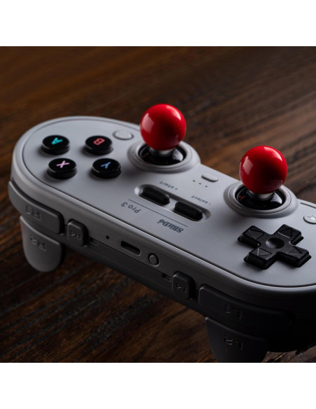 Controlador Bluetooth 8BitDo Pro 3 G Classic para Switch y PC