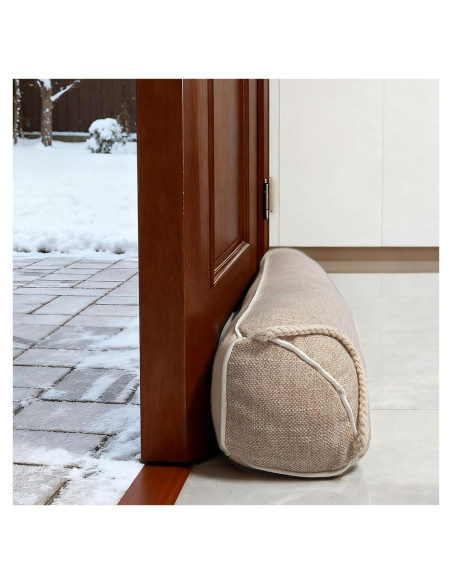 Tapón de Corrientes para Puerta Wohomzy 83 cm Beige Aislante