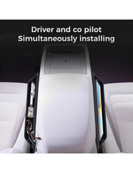 Organizador Lateral de Asiento de Coche INTMOOD Cuero Marrón