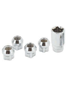 Bloques de bloqueo de rueda de acero inoxidable JTLB para Tesla 3 Y S X