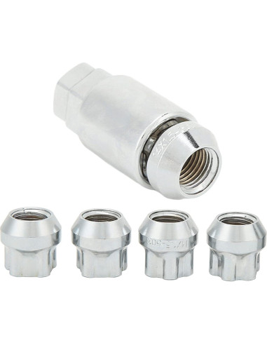 Bloques de bloqueo de rueda de acero inoxidable JTLB para Tesla 3 Y S X