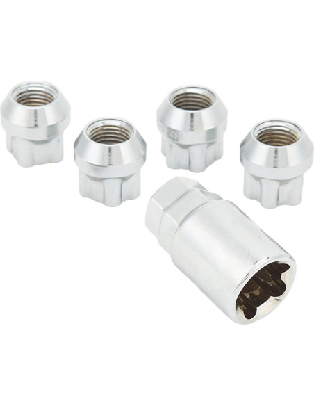 Bloques de bloqueo de rueda de acero inoxidable JTLB para Tesla 3 Y S X