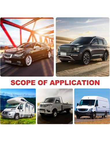 Bloqueo Universal del Volante KAYCENTOP Antirrobo Amarillo