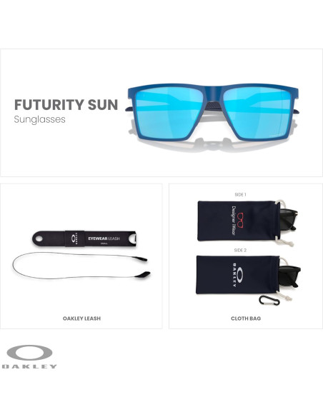 Gafas de sol Oakley Futurity OO9482 azul marino + Kit de accesorios