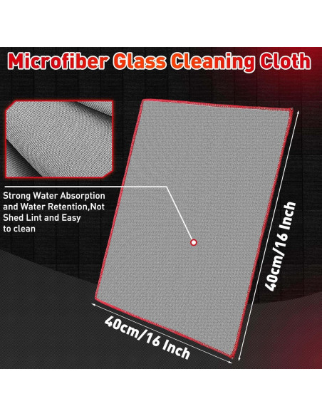 Paquete de 24 Paños de Microfibra Maxcheck 40x40 cm Gris