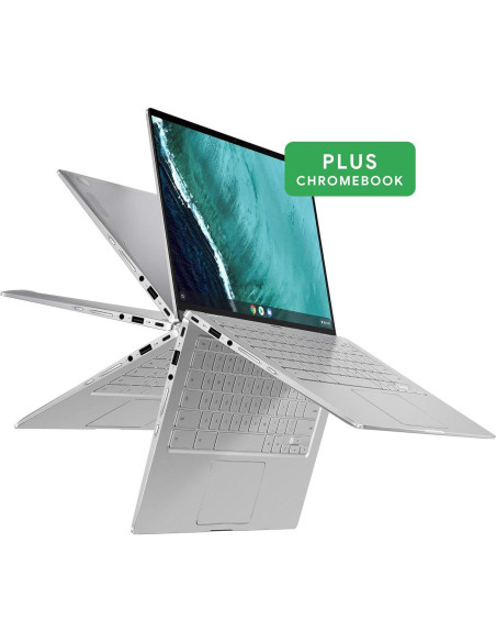 ASUS Chromebook Flip C434 14" Táctil Intel Core M3 4GB 64GB Plata