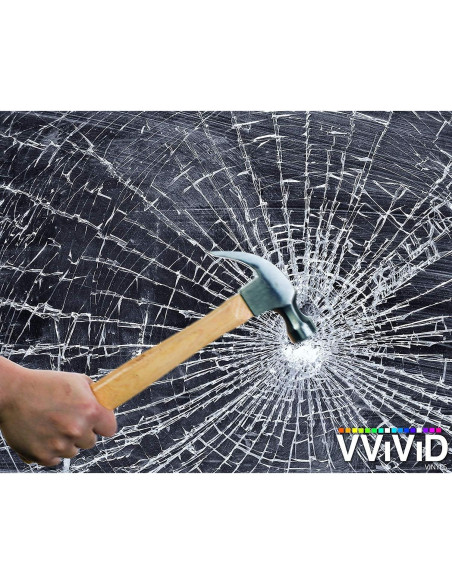 Película de Seguridad VViViD para Ventanas 45.09x152.4cm