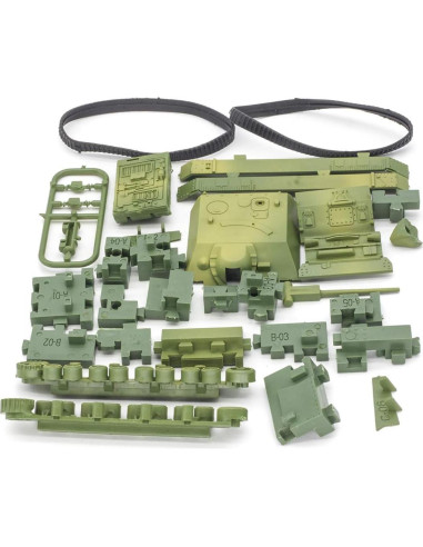 Juguete de Tanque Kvvdi Sturmpanzer y Jagdpanzer IV 1/72