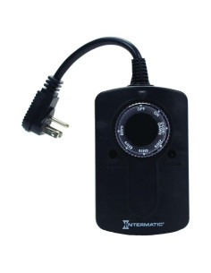 Temporizador Exterior Intermatic HB51K con Sensor de Luz 2 Salidas