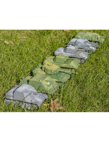 Juguete de Tanque Kvvdi Sturmpanzer y Jagdpanzer IV 1/72