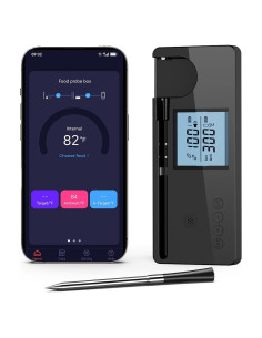 Termómetro de Carne Digital Inalámbrico JOPCPIE con Bluetooth 5.3