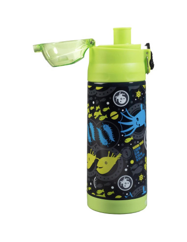 Botella de Agua Aislada SCS Direct Octonauts 384 ml Lima