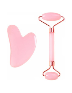 Kit de Masaje Facial Genérico con Rodillo de Hielo y Gua Sha