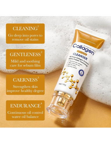 Juego de Cuidado Facial Antienvejecimiento Rosarden 6 Piezas