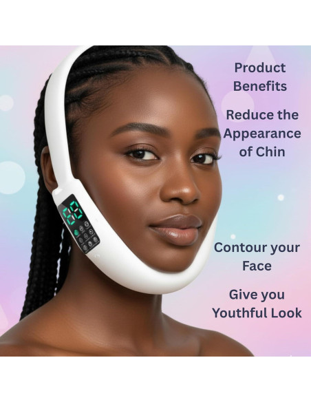 Máquina V-Face Versha para papada doble - 15 intensidades y 8 modos