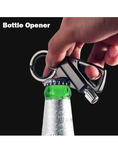 Encendedor de Cerillas Permanente Laicengo EDC con Abrebotellas