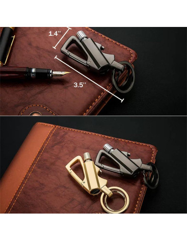 Encendedor de Cerillas Permanente Laicengo EDC con Abrebotellas