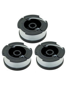 Bobina de Repuesto LBK 0.165 cm para Desmalezadoras BLACK+DECKER AF-100, Paquete de 3