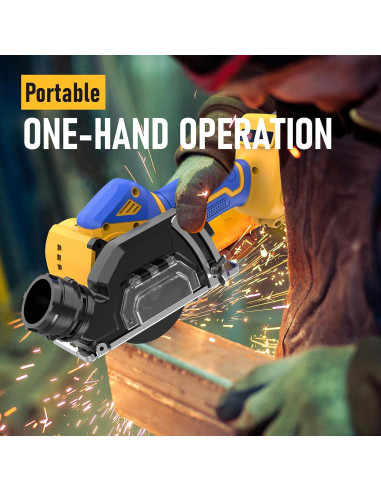 Sierra Circular Mini Inalámbrica Funnywhale 3" 19000RPM