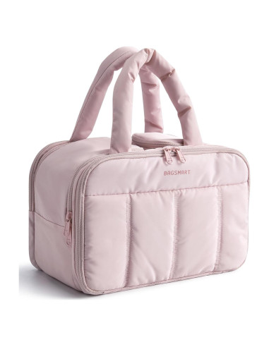 Bolsa de Aseo de Viaje BAGSMART Rosa 30x18.5x21 cm
