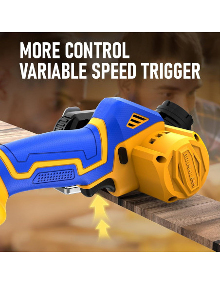 Sierra Circular Mini Inalámbrica Funnywhale 3" 19000RPM