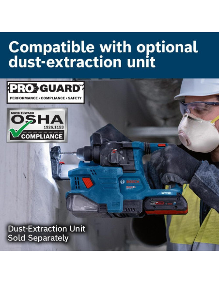 Martillo Rotativo Inalámbrico Bosch GBH18V-22N 18V 2.27kg