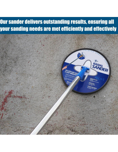 Lijadora Manual Radial Tonmp 9 Pulgadas para Yeso