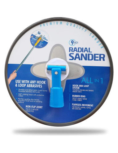 Lijadora Manual Radial Tonmp 9 Pulgadas para Yeso