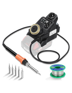 Estación de Soldadura Inalámbrica Dremque 18V con 5 Puntas