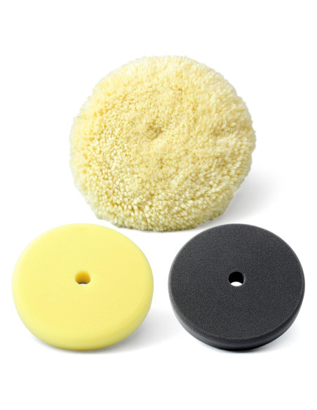 Kit de almohadillas de pulido Dusledel 7" compatible Milwaukee M18