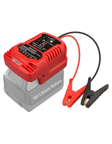Adaptador de Arrancador de Coche ZWDXRB para Baterías Milwaukee 18V