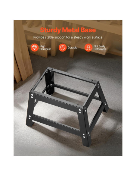 Mesa de Router de Banco VEVOR 61x40cm MDF Metal Ajustable