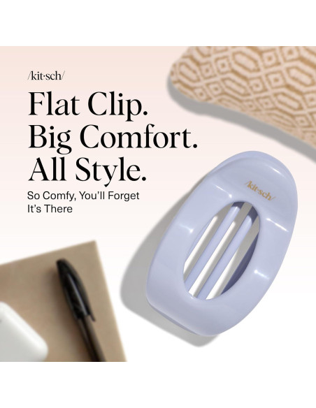 Clip de Garra Plano Kitsch Mediano Brisa de Hortensia