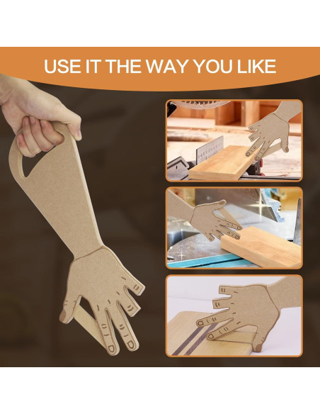 Bloque de Empuje Ergonómico YCMobilya para Sierra de Mesa