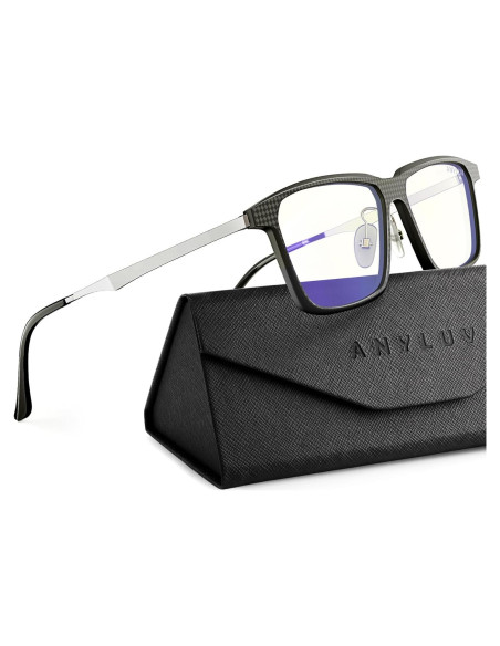 Gafas de Luz Azul ANYLUV 4560 para Hombres - Carbono, UV400