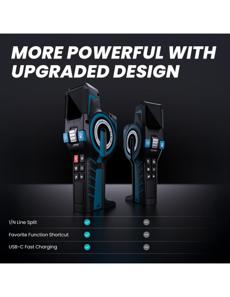 Cinta Métrica Digital ACEGMET DTX10 con Láser Verde 100.58m