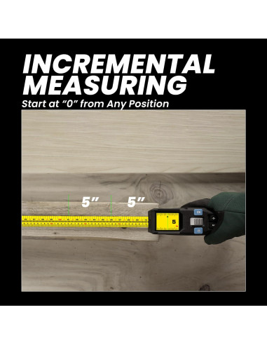 Cinta Métrica Digital ACEGMET DTX10 con Láser Verde 100.58m