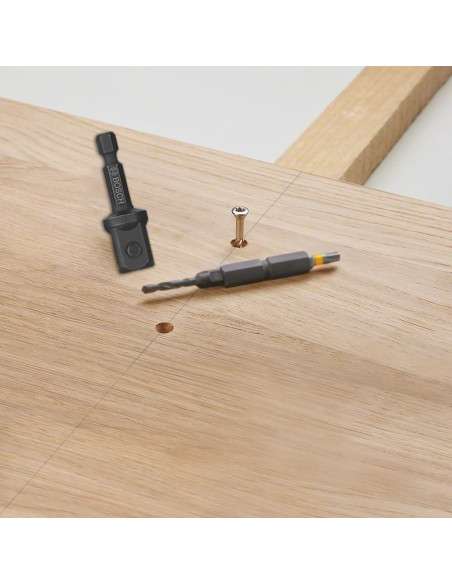 Adaptador de Enchufe Bosch PRO 1/4" (6.35 mm) para Taladro