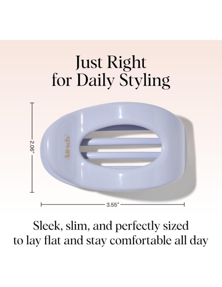 Clip de Garra Plano Kitsch Mediano Brisa de Hortensia