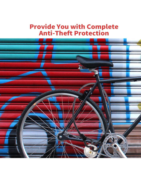 Cable de Acero de Seguridad DELSWIN 12mm x 122cm con Asas