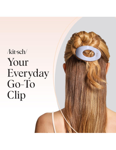 Clip de Garra Plano Kitsch Mediano Brisa de Hortensia