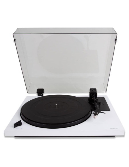 Tocadiscos Andover Audio SpinDeck 2 Blanco - Semi-Automático, 45 RPM
