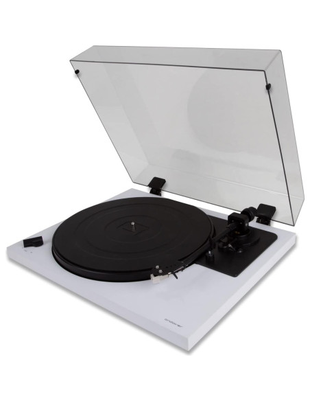 Tocadiscos Andover Audio SpinDeck 2 Blanco - Semi-Automático, 45 RPM