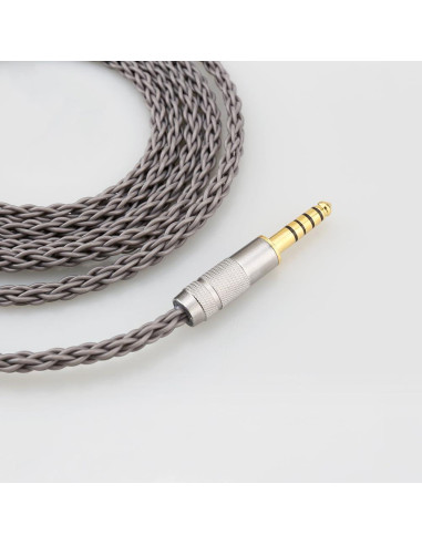 Cable de Auriculares 4.4mm a Doble 2.5mm Macho XIUSHAOT 2m