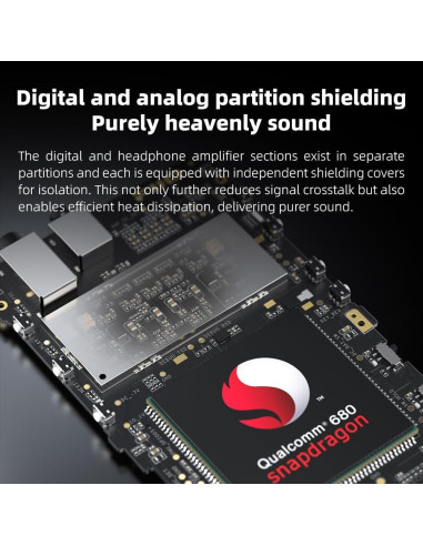 Reproductor de Música FiiO M21 Android 13 DAC Cuádruple Oro