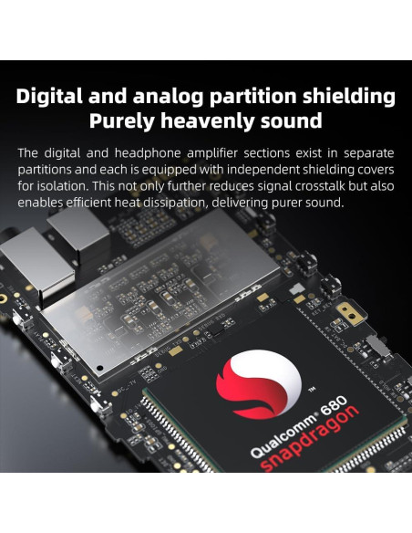 Reproductor de Música FiiO M21 Android 13 DAC Cuádruple Oro