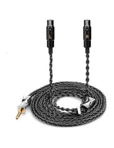 Cable de Audio FAAEAL 8N Plata Pura 1.5m 4.4mm para Audeze