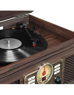 Tocadiscos Victrola 7-en-1 Bluetooth con Altavoces Integrados 2
