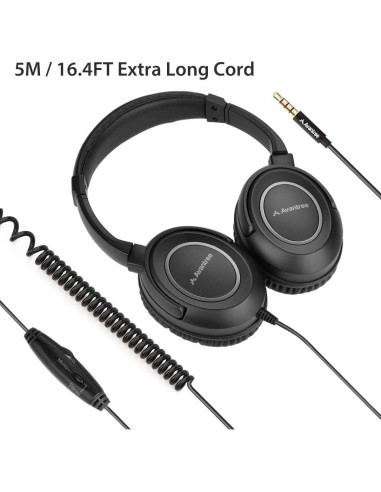 Auriculares con cable Avantree HF039 5M para TV y PC